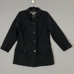 Columbia Birding Jacket Women's Small Black Fully Lined